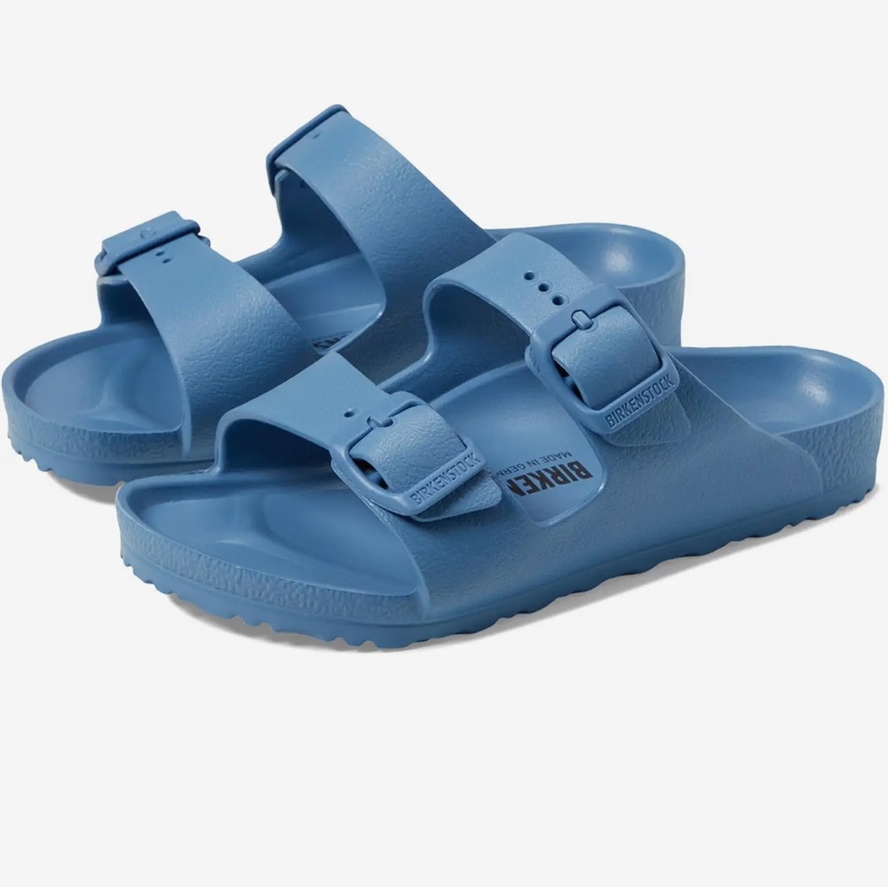 Birkenstock Ocean Blue Slide Sandals